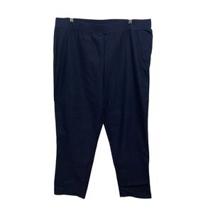 Blue Chinos Classic Straight-Leg Ankle Pants